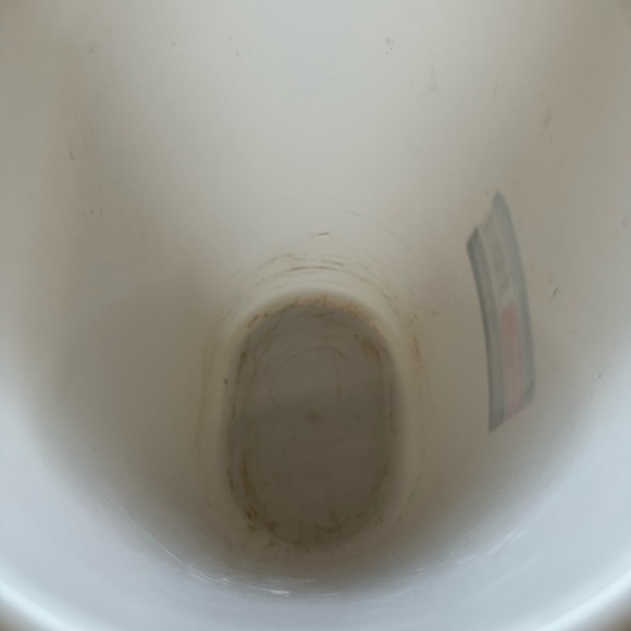 Essentials- Waste basket- white! Gently used! Must sell - Picture 8 of 10